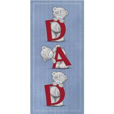 Bear With DAD Letters Me to You Bear Fathers Day Card Image Preview